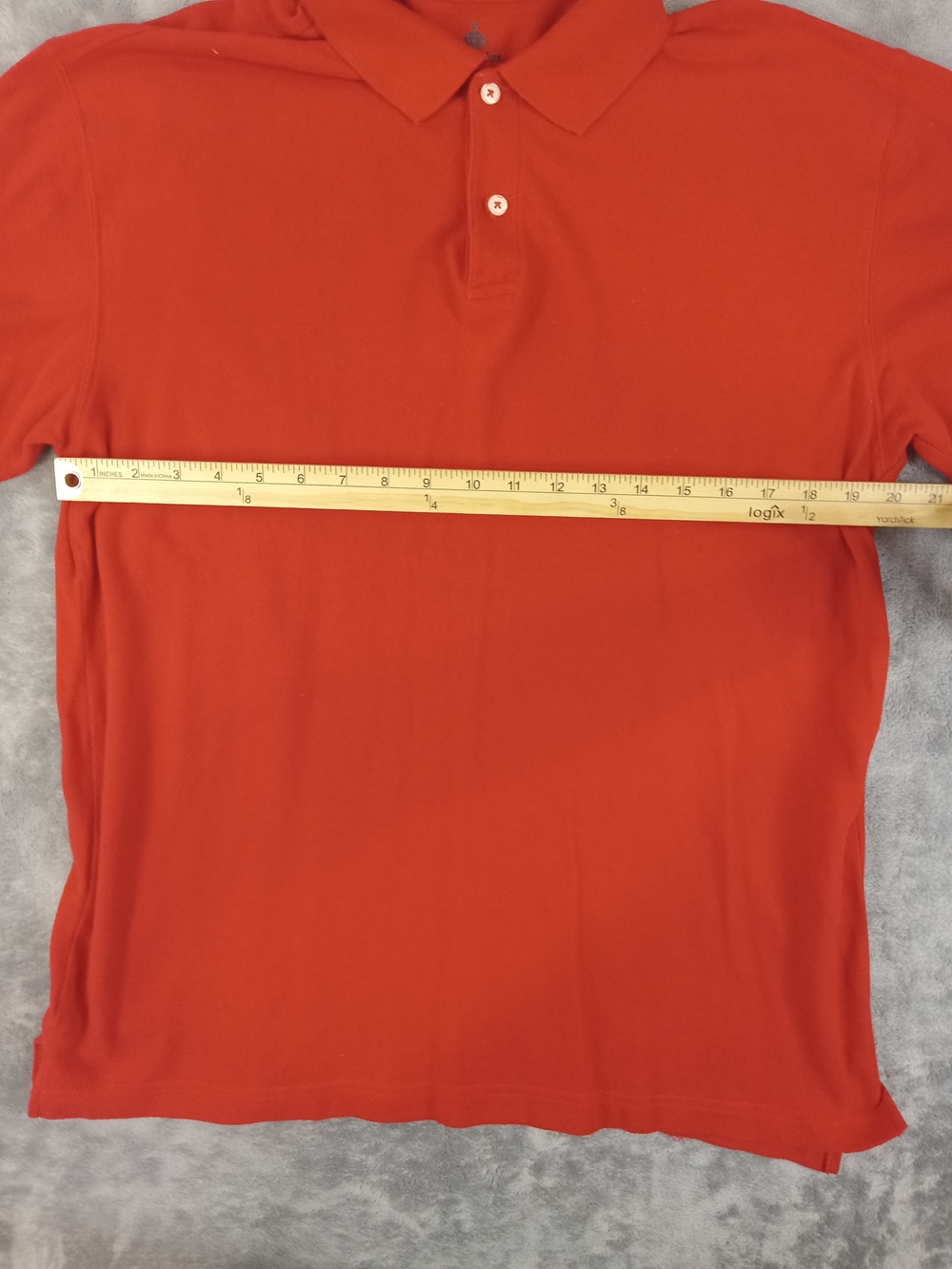 Foot Locker Men's Red Polo Shirt Size Large - Picture 7 of 9